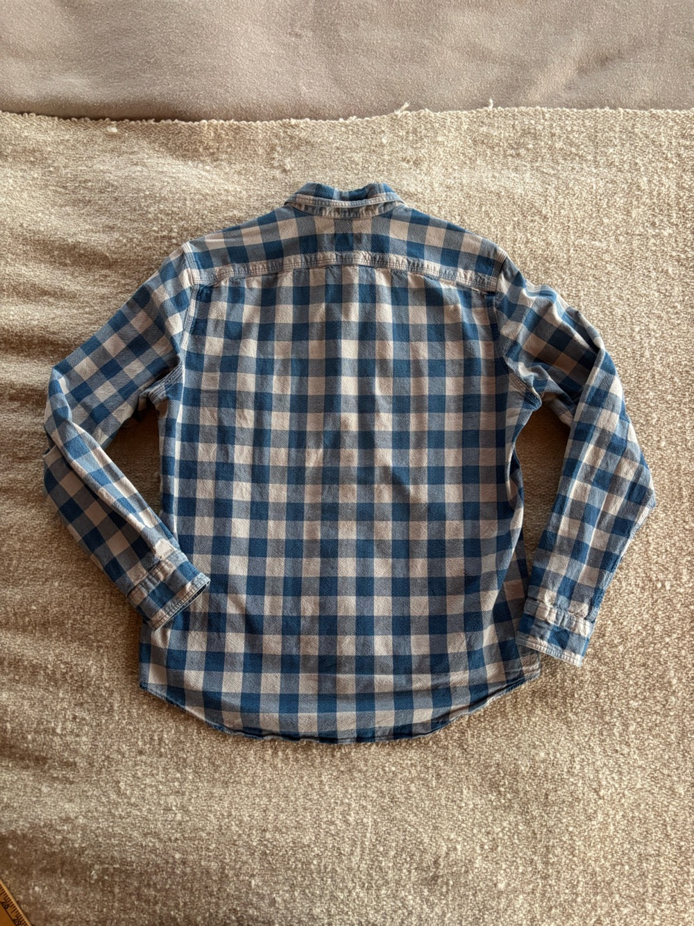 Checked Cotton Button Down - Picture 6 of 8